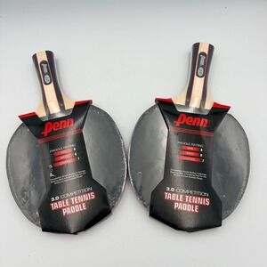 Penn 3.0 Competition Table Tennis‎ Paddle Set 2 Player Ping Pong Rackets